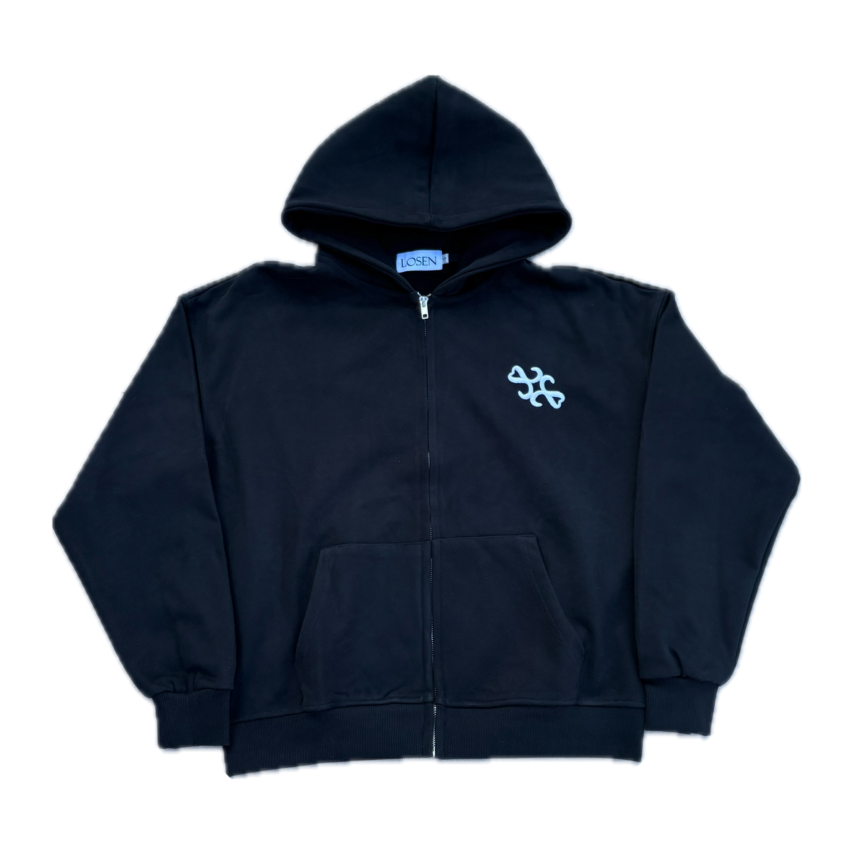 ZIP NOIR LOSEN "NIS"