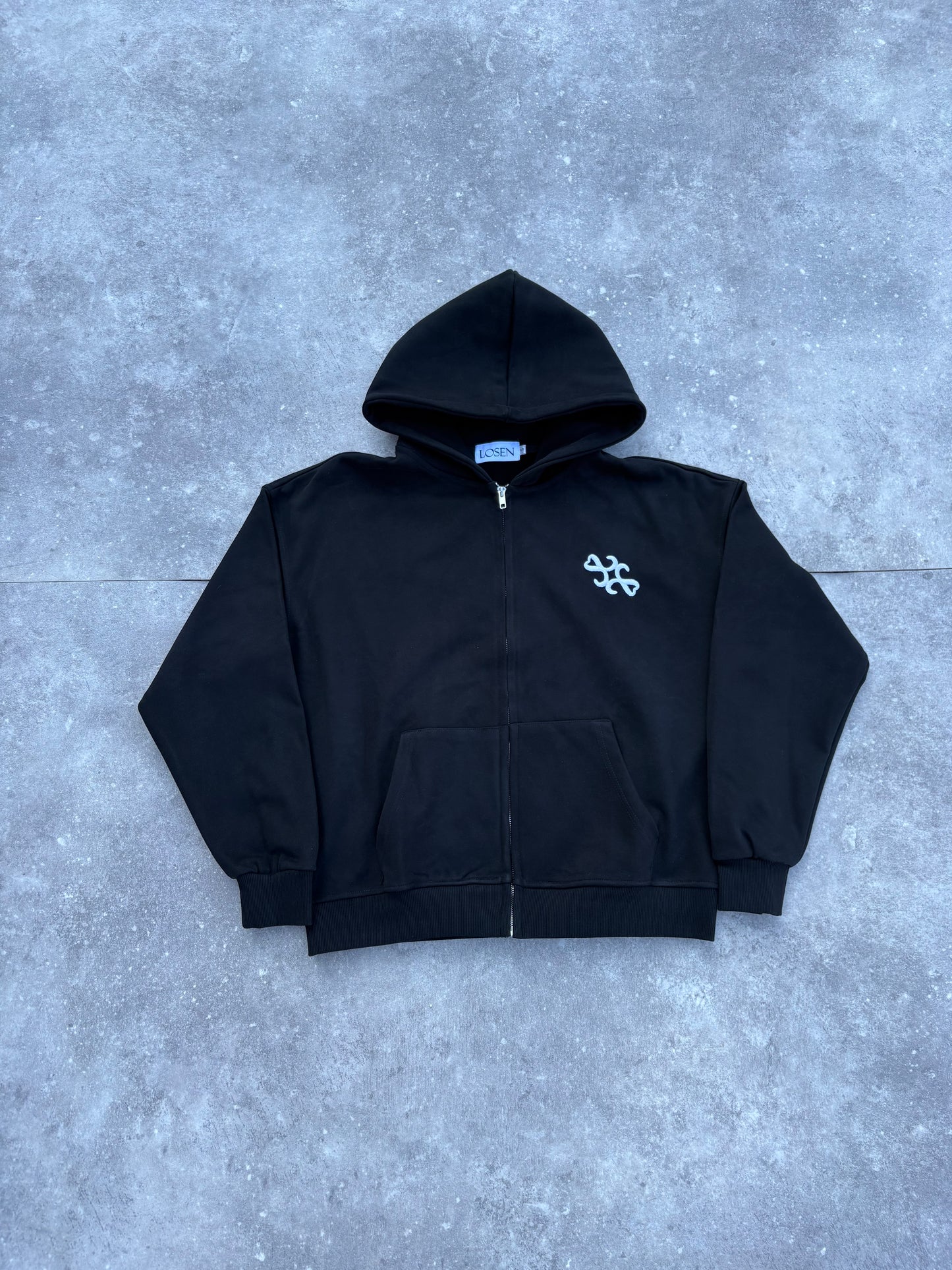 ZIP NOIR LOSEN "NIS"